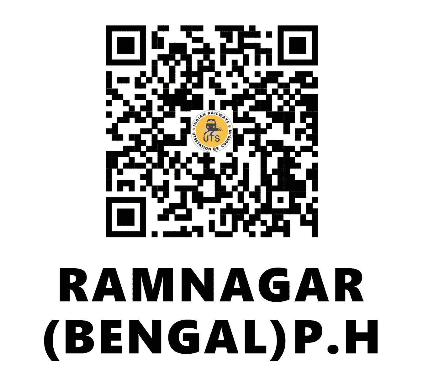 UTS QR Code for RAMNAGAR (BENGAL)P.H - RMRB - SE (WEST BENGAL)